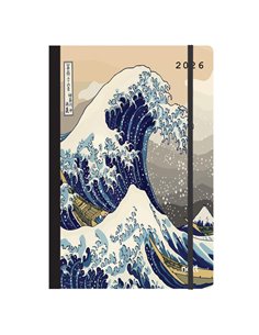 Next ημερολόγιο 2026 Trends Wave ημερήσιο flexi με λάστιχο 14x21εκ.