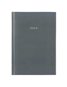 Next ημερολόγιο 2026 basic ημερήσιο δετό γκρι 17x25εκ.  Δυνατότητα εκτύπωσης