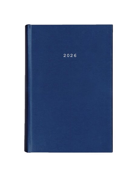 Next ημερολόγιο 2026 metallic ημερήσιο δετό μπλε 14x21εκ.  Δυνατότητα εκτύπωσης