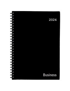 Next ημερολόγιο 2024 business xxl ημερήσιο σπιράλ μαύρο 24x34εκ.
