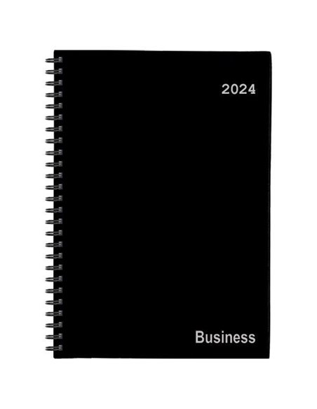 Next ημερολόγιο 2024 business xxl ημερήσιο σπιράλ μαύρο 24x34εκ.