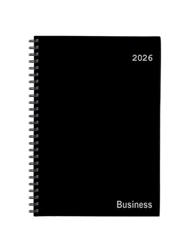 Next ημερολόγιο 2026 business xxl ημερήσιο σπιράλ μαύρο 24x34εκ.