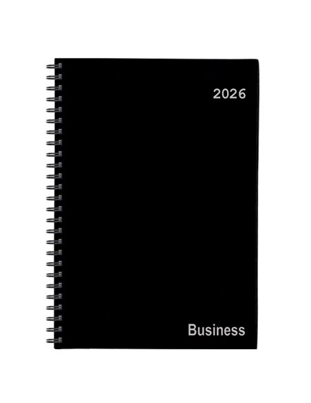 Next ημερολόγιο 2026 business xxl ημερήσιο σπιράλ μαύρο 24x34εκ.