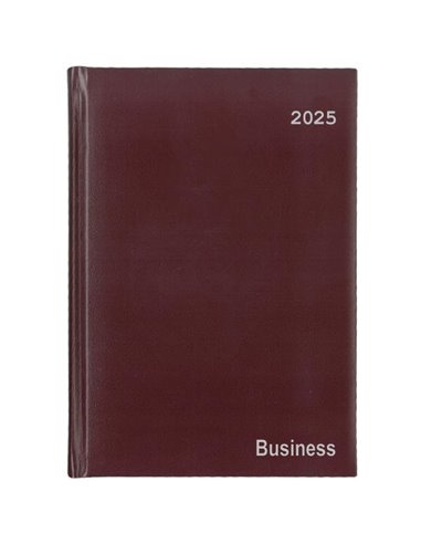 Next ημερολόγιο 2025 business xxl ημερήσιο δετό μπορντώ 24x34εκ.