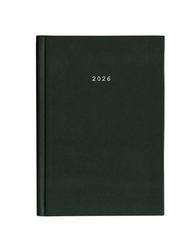 Next ημερολόγιο 2026 classic ημερήσιο δετό μαύρο 17x25εκ.  Δυνατότητα εκτύπωσης