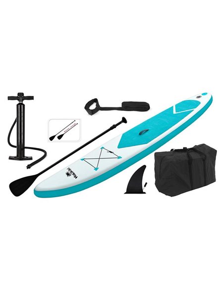 Φουσκωτή σανίδα SUP, waikiki με μήκος 2.85μ.