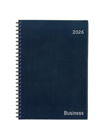 Next ημερολόγιο 2026 business xxl ημερήσιο σπιράλ μπλε 24x34εκ.