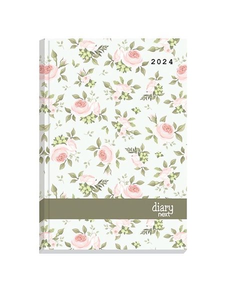 Next ημερολόγιο 2024 Gallery ημερήσιο δετό 12x17εκ, Τριαντάφυλλα 1