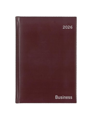 Next ημερολόγιο 2026 business xxl ημερήσιο δετό μπορντώ 24x34εκ.