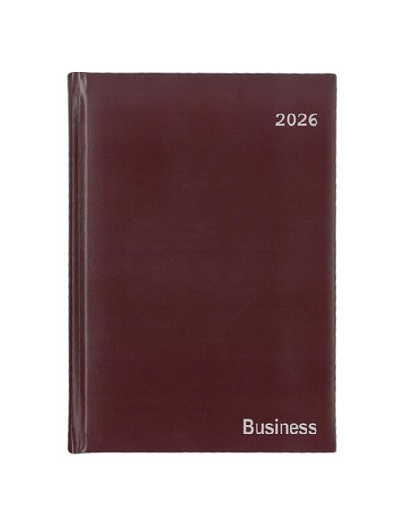 Next ημερολόγιο 2026 business xxl ημερήσιο δετό μπορντώ 24x34εκ.