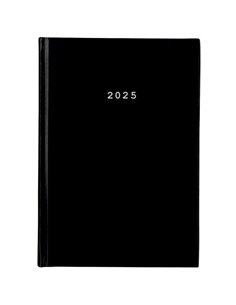 Next ημερολόγιο 2025 basic ημερήσιο δετό μαύρο 12x17εκ.