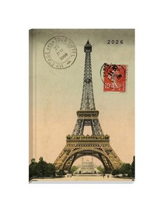 Next ημερολόγιο 2026 Gallery Eiffel ημερήσιο δετό 12x17εκ.