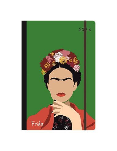 Next ημερολόγιο 2024 Trends ημερήσιο flexi με λάστιχο 14x21εκ. Frida
