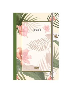 Next ημερολόγιο 2025 Trends ημερήσιο flexi με λάστιχο 12x17εκ. Dreams