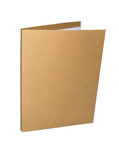 Νext ντοσιέ συνεδρίου eco craft με μπλοκ Υ32x24εκ.