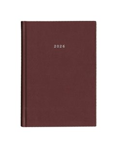 Next ημερολόγιο 2026 classic ημερήσιο δετό μπορντώ 12x17εκ.  Δυνατότητα εκτύπωσης