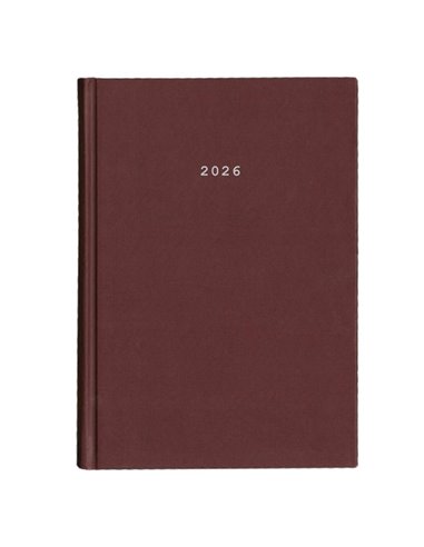 Next ημερολόγιο 2026 classic ημερήσιο δετό μπορντώ 12x17εκ.  Δυνατότητα εκτύπωσης