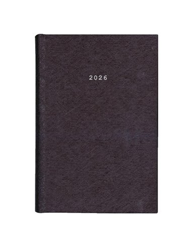 Next ημερολόγιο 2026 nest ημερήσιο δετό μαύρο 14x21εκ. Δυνατότητα εκτύπωσης