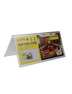 Σταντ ακρυλικό τύπου Λ Υ10x18εκ.