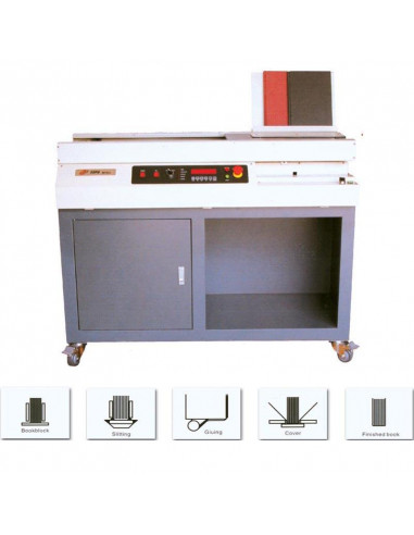Supu μηχανή βιβλιοδεσίας θερμής κόλλας αυτόματη W7500
