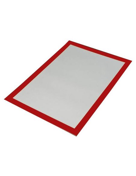 Θήκη προβολής Α4 με αυτοκόλλητο μαγνήτη κόκκινο