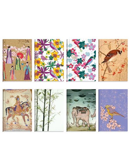 Next ημερολόγιο 2024 art ημερήσιο δετό 12x17εκ.