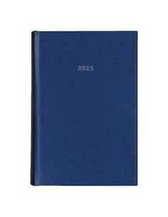 Next ημερολόγιο 2025 metallic ημερήσιο δετό μπλε 14x21εκ.