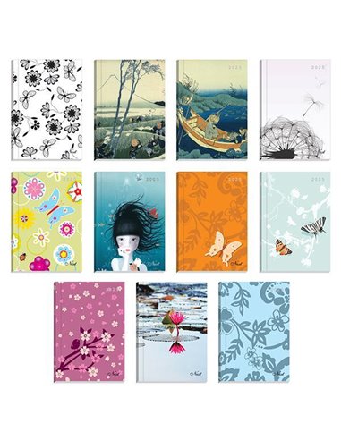 Next ημερολόγιο 2025 elegant ημερήσιο δετό 14x21εκ.