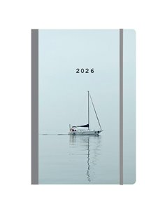 Next ημερολόγιο 2026 Trends Sail away ημερήσιο flexi με λάστιχο 12x17εκ.