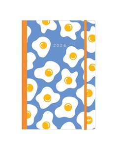 Next ημερολόγιο 2026 Trends eggs  ημερήσιο flexi με λάστιχο 14x21εκ.