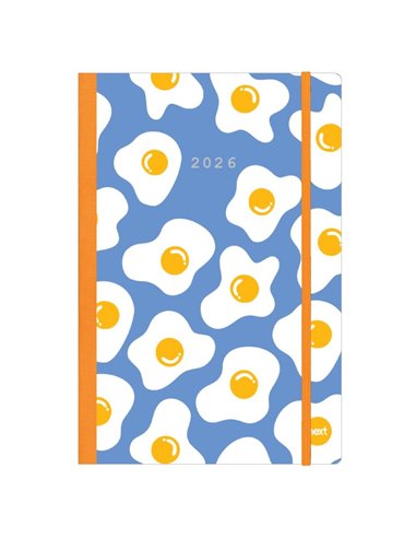 Next ημερολόγιο 2026 Trends eggs  ημερήσιο flexi με λάστιχο 14x21εκ.