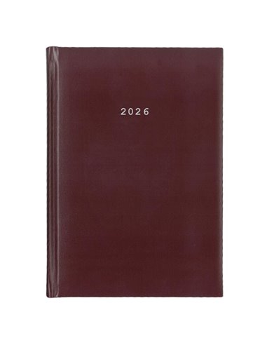 Next ημερολόγιο 2026 basic xl ημερήσιο δετό μπορντώ 21x29εκ.  Δυνατότητα εκτύπωσης
