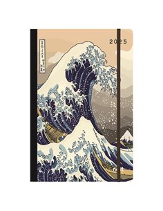 Next ημερολόγιο 2025 Trends ημερήσιο flexi με λάστιχο 14x21εκ. Wave