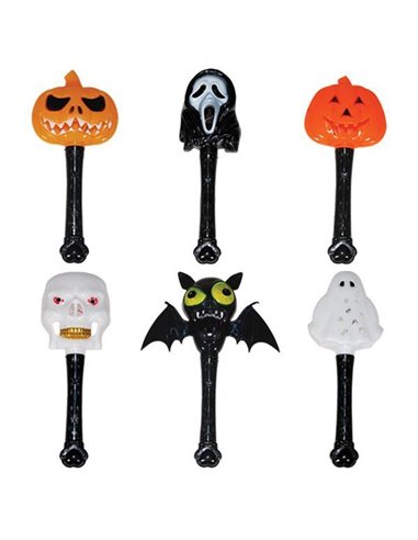 Φωτιζόμενο ραβδί Halloween σε διάφορα σχέδια