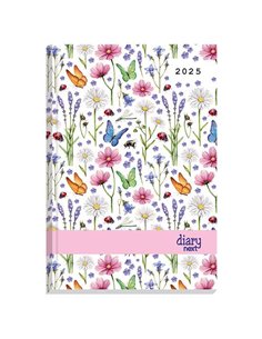 Next ημερολόγιο 2025 Gallery ημερήσιο δετό 14x21εκ, Πεταλούδες