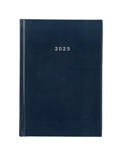 Next ημερολόγιο 2025 basic ημερήσιο δετό μπλε 14x21εκ.