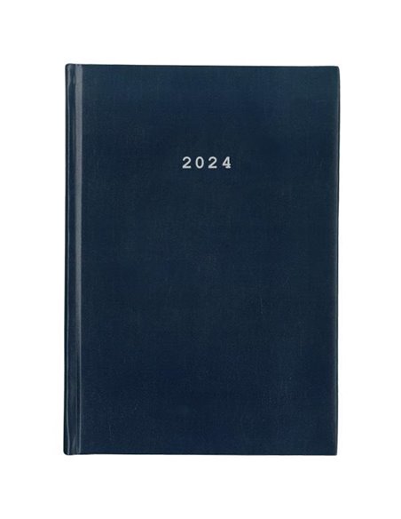 Next ημερολόγιο 2024 basic ημερήσιο δετό μπλε 12x17εκ.
