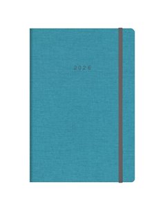 Next ημερολόγιο 2026 Nomads ημερήσιο flexi γαλάζιο με λάστιχο 17x25εκ.