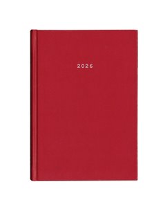 Next ημερολόγιο 2026 classic ημερήσιο δετό κόκκινο 17x25εκ.  Δυνατότητα εκτύπωσης