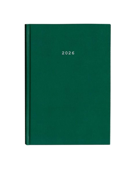 Next ημερολόγιο 2026 classic ημερήσιο δετό πράσινο 12x17εκ. Δυνατότητα εκτύπωσης