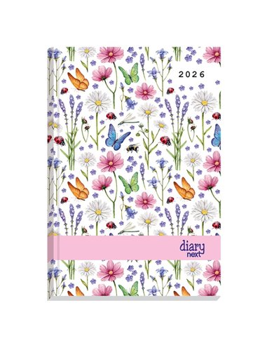 Next ημερολόγιο 2026 Gallery Πεταλούδες ημερήσιο δετό 12x17εκ.
