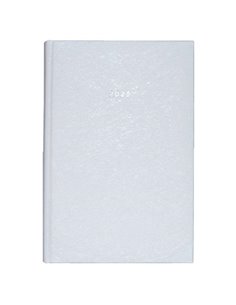 Next ημερολόγιο 2025 nest ημερήσιο δετό λευκό 17x25εκ.