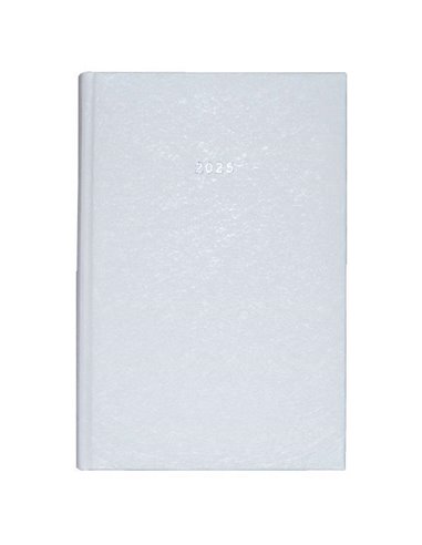Next ημερολόγιο 2025 nest ημερήσιο δετό λευκό 17x25εκ.