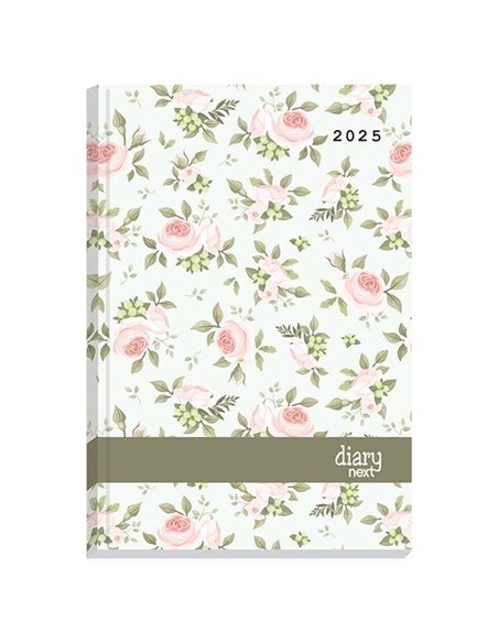 Next ημερολόγιο 2025 Gallery ημερήσιο δετό 12x17εκ, Τριαντάφυλλα 1