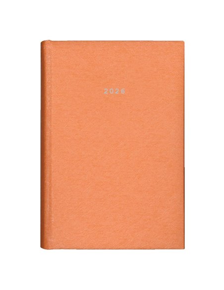 Next ημερολόγιο 2026 nest ημερήσιο δετό πορτοκαλί 14x21εκ.  Δυνατότητα εκτύπωσης