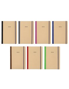 Next ημερολόγιο 2026 ECO ημερήσιο flexi με λάστιχο 12x17εκ.  Δυνατότητα εκτύπωσης