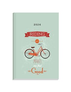 Next ημερολόγιο 2026 Gallery Riding ημερήσιο δετό 14x21εκ.