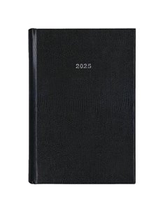 Next ημερολόγιο 2025 skin ημερήσιο δετό μαύρο 14x21εκ.
