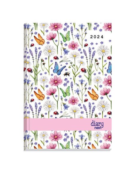 Next ημερολόγιο 2024 Gallery ημερήσιο δετό 12x17εκ, Πεταλούδες
