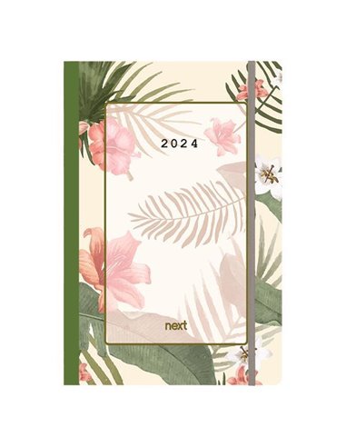 Next ημερολόγιο 2024 Trends ημερήσιο flexi με λάστιχο 12x17εκ. Dreams